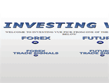 Tablet Screenshot of investingvue.com
